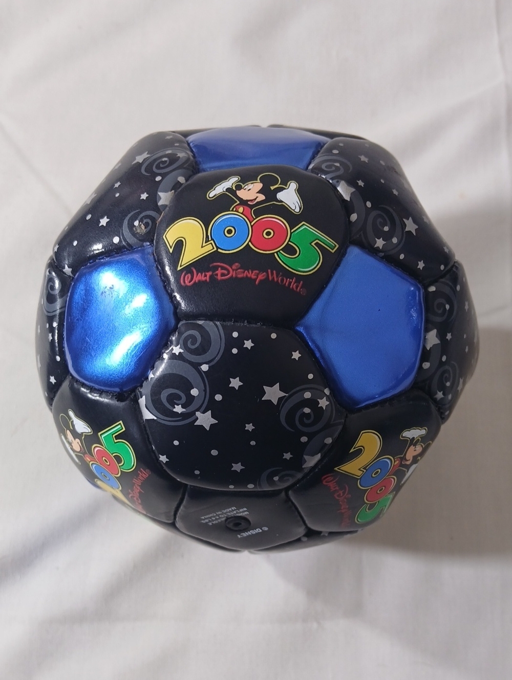Disney Blue & Black 2005 Mickey Soccer Ball